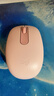 罗技（Logitech）M196 无线蓝牙鼠标 办公鼠标 笔记本商务办公家用 小巧便携 对称手型 玫瑰粉 实拍图