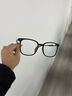 LESCA LUNETIERgm黑框眼镜框男款近视可配度数方粗框痞帅潮防蓝光大脸眼睛架平光 实拍图