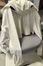 蕉下（beneunder）防晒衣女春夏新款冰丝凉感升级披肩AL118椰米白M 实拍图