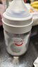 爱得利（evorie）奶瓶 新生儿奶瓶 标准口径玻璃奶瓶120ml (自带0-3个月S码圆孔) 实拍图
