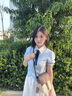 viney手机包包女包牛皮斜挎包小包轻奢单肩老婆生日520送女朋友礼物 【白配咖啡】情人节实用高级感高档品牌腋下包 休闲小众洋气迷你包 实拍图