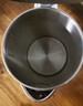 美的（Midea）电热水壶家用烧水壶泡茶0涂层食品级304不锈钢自动断电双层防烫全钢无缝1.5L大容量 MK-HJ1566 实拍图
