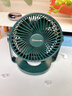 赛亿蓄电款电风扇小风扇小台扇风扇小型迷你USB便携小风扇学生宿舍床头办公室桌面电风扇2000毫安 实拍图