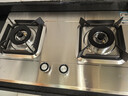 樱花（SAKURA）燃气灶 5.0kW大火力不锈钢灶天然气灶煤气灶双灶台嵌两用JSA12天然气 实拍图
