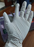 英科医疗（INTCO）一次性手套100只L码白色食品级丁腈耐用厨房清洁劳保家务洗碗手套 实拍图