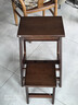 家逸实木梯凳家用折叠梯子凳子二合一登高凳厨房高凳楼梯两用凳 实拍图