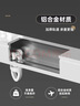 水星家纺窗帘轨道免测量铝合金伸缩滑轮挂钩窗帘配件顶装侧装1.0～1.8米 实拍图