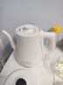 金灶（KAMJOVE） 茶艺专用泡茶烧水壶优雅长嘴电热水壶随手泡开水壶自动断电热水壶煮水壶家用1L 1L T-93（象牙白色） 实拍图
