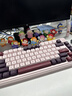 珂芝（KZZI）K75V2三模客制化机械键盘无线蓝牙电竞游戏静音轴体办公82键RGB背光PBT键帽Gasket弥豆紫樱粉轴V3 实拍图