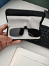 尚瞳太阳镜墨镜镜片夹片男女近视专用智能变色偏光防紫外线防眩光开车钓鱼户外遮阳防晒眼镜夹BS707-2 小号浅灰变深灰眼镜夹 实拍图