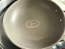 爱仕达（ASD）炒锅无氟涂层纯钛炒菜锅不锈钢家用钛锅防粘燃气电磁炉通用32cmZ1 实拍图
