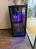 荣事达（Royalstar）冰吧冷藏柜 欧式恒温红酒柜酒店家用客厅冰箱迷你小型单门办公室保鲜展示留样茶叶饮料柜 一级能效118L【冷藏+微冷冻+蓝光灯+酒架】 实拍图