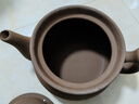 航方中药锅煎药壶中药壶紫砂全自动智能分体式养生壶电子无釉药罐熬药电砂锅家用煮炖药锅中药煲陶瓷器 【万人选择】原矿紫砂 4.5L 壶-ZS-CZ+赤底座 实拍图