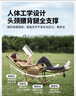 牧高笛（MOBIGARDEN）乐享躺椅 户外露营午休陪护折叠床带头枕折叠椅三挡坐躺可调节 实拍图