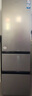 海尔（Haier）「真省电」310L三门冰箱抗菌净味一级能效风冷无霜BCD-310WGHD3E7WV(银)国家补贴 实拍图