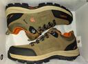 骆驼（CAMEL）男鞋户外休闲运动登山鞋防撞徒步鞋 A632026925H 深卡其/桔红 41 实拍图