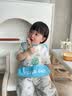 COOKSS宝宝吃饭围兜防水夏季婴儿辅食罩衣防脏男女小孩无袖饭兜儿童护衣 实拍图