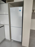 美的（Midea）186升冰箱双开门一级能效风冷无霜家用出租屋小户型冰箱单开门小冰箱冷藏冷冻两用1-2人以旧换新 MR-196W 极地白【一级能效丨风冷无霜】 实拍图