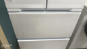 东芝（TOSHIBA）400升法式多门冰箱60cm超薄高容全嵌变频风冷无霜分区养鲜家用冷藏冷冻保鲜双净味抗菌一级能效白 小法式420丨GR-RF420WI-PM171 实拍图