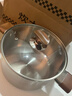 炊大皇316L不锈钢汤锅婴儿宝宝辅食锅汤蒸炖锅蒸锅双耳煮粥煮面锅22cm 实拍图