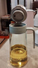 双枪油壶厨房家用不挂油玻璃自动开合油罐食用油酱油瓶醋油瓶650ml 实拍图