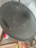 典匠铸铁煎饼锅煎饼果子工具早餐铁鏊子平底锅家用烙饼煎锅烤肉盘32cm 实拍图