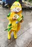 柠檬宝宝儿童雨衣男童女宝宝雨披小学生雨具 乐奇喷火龙连体 M 实拍图