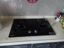 康佳（KONKA）燃气灶煤气灶双灶家用 5.2kW极焰可拆卸清洁嵌入式台式双灶具 防爆玻璃面板上门安装 JZT-B500Y 实拍图