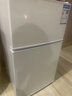 新飞（Frestec）小冰箱 冰箱小型双开门 迷你双门家用宿舍租房冷藏冷冻电冰箱节能省电 48L白【一级能效+租房神器】升级款 实拍图