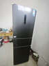 美的271L三门冰箱风冷变频租房办公34db低噪免除霜一级能效双净味白色MR-283WTPZE国家补贴 MR-283WTPZE炭灰-月夜 实拍图