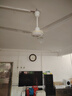 美的（Midea） 吊扇家用客厅电风扇轻音钢叶大风力宿舍工厂楼顶扇吸顶风扇 风扇踏青放价 白色 FC120-BA（48寸/1.2米） 实拍图