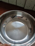 【不锈钢】和面盆厨房烘焙家用火锅盆洗菜打蛋汤锅盆醒面盆料理盆 32cm【热卖款】不锈钢 和面盆 实拍图