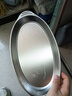 美厨（MAXCOOK）304不锈钢盘碟 鱼盘盆碟椭圆盘碟30CM MCWA8366 实拍图
