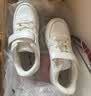 回力（Warrior）儿童小白鞋男童休闲鞋女童板鞋校园运动鞋 WZ(CL)-0238 白色 30  实拍图