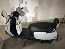 绿源（Luyuan）电动摩托车M7U74公里长续航国民好车60V5块铅酸电池大动力1000W电机电瓶车代步通勤云影灰 实拍图