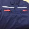 耐典防静电工作服套装春秋长袖劳保服男女汽修工程服厂服定制 藏蓝175 实拍图