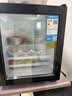 志高（CHIGO）冰吧冷藏柜家用 恒温酒柜迷你单门办公室透明玻璃保鲜柜茶叶饮料柜小型冰箱 一级能效50L【冷藏保鲜+白光灯】 实拍图