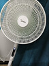 美的（Midea）【幸运草安睡1S】一级能效直流变频声控电风扇家用遥控卧室静音落地扇台式桌面抗菌大风力转页扇 实拍图
