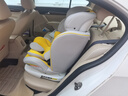 Heekin德国 儿童安全座椅汽车用0-4-12岁婴儿宝宝360度旋转ISOFIX硬接口 时尚黄(ISOFIX+360度旋转) 实拍图