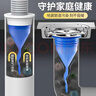 海立卫生间防臭地漏芯下水道防反臭神器防虫防反味通用加长内芯防臭器 2只地漏/管道防臭芯-适用内径40-50mm 实拍图