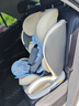 Heekin德国 儿童安全座椅汽车用0-4-12岁婴儿宝宝360度旋转ISOFIX硬接口 时尚灰(ISOFIX+360度旋转) 实拍图