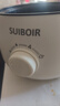 SUIBOIR苏泊电煮锅学生宿舍小电锅煮面神器泡面锅迷你小型炖蒸煮一体电热火锅 2L 黑晶+无蒸笼【1.5米加长线+防水扣】 实拍图