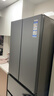海尔（Haier）「小红花系列」412L法式多门母婴冰箱594mm专业超薄零嵌BCD-412WGHFDB5GYU1国家补贴 实拍图