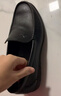 红蜻蜓牛皮男鞋套脚皮鞋男商务休闲鞋男一脚蹬单鞋WTA214151 实拍图