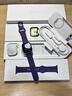 Apple/苹果 Watch S11 智能手表GPS款42毫米银色铝金属表壳雾紫色运动型表带S/M MEUT4CH/B 实拍图