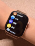 Apple/苹果 Watch S11 智能手表GPS款42毫米玫瑰金色铝金属表壳淡桃粉色运动型表带M/L MEUP4CH/B 实拍图