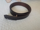 稻草人男士皮带时尚商务腰带牛皮裤带板扣皮带生日礼物送男生老公 实拍图