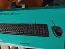 罗技MK200有线键盘鼠标套装 家用办公USB电脑多媒体套装 全尺寸键鼠套装  实拍图