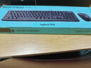 罗技（Logitech）MK120 键鼠套装 有线键鼠套装 办公键鼠套装 电脑键盘 USB即插即用 全尺寸 黑色 实拍图