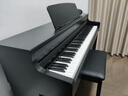 美得理（MEDELI）UP405黑色电钢琴 88键逐键配重 重锤键盘电子钢琴象牙纹理键面 实拍图